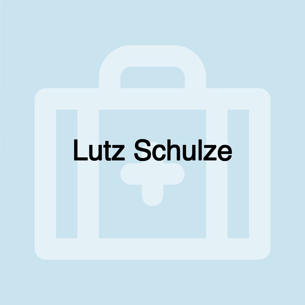 Lutz Schulze