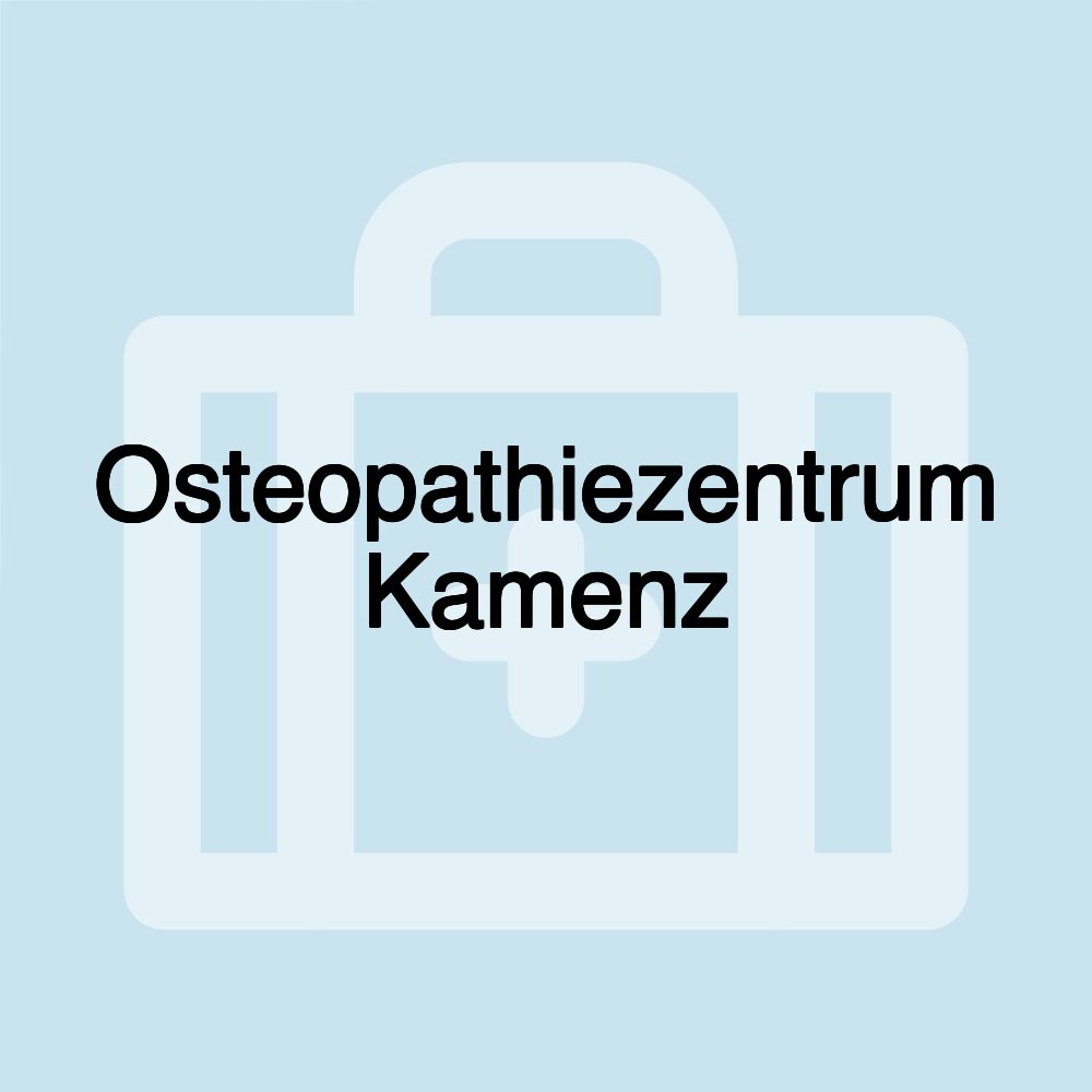 Osteopathiezentrum Kamenz