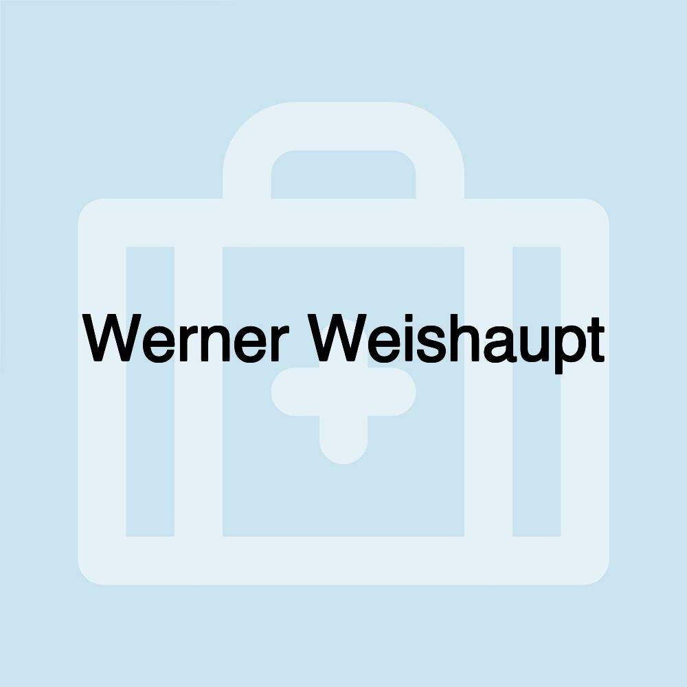 Werner Weishaupt