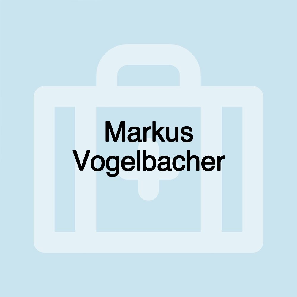 Markus Vogelbacher