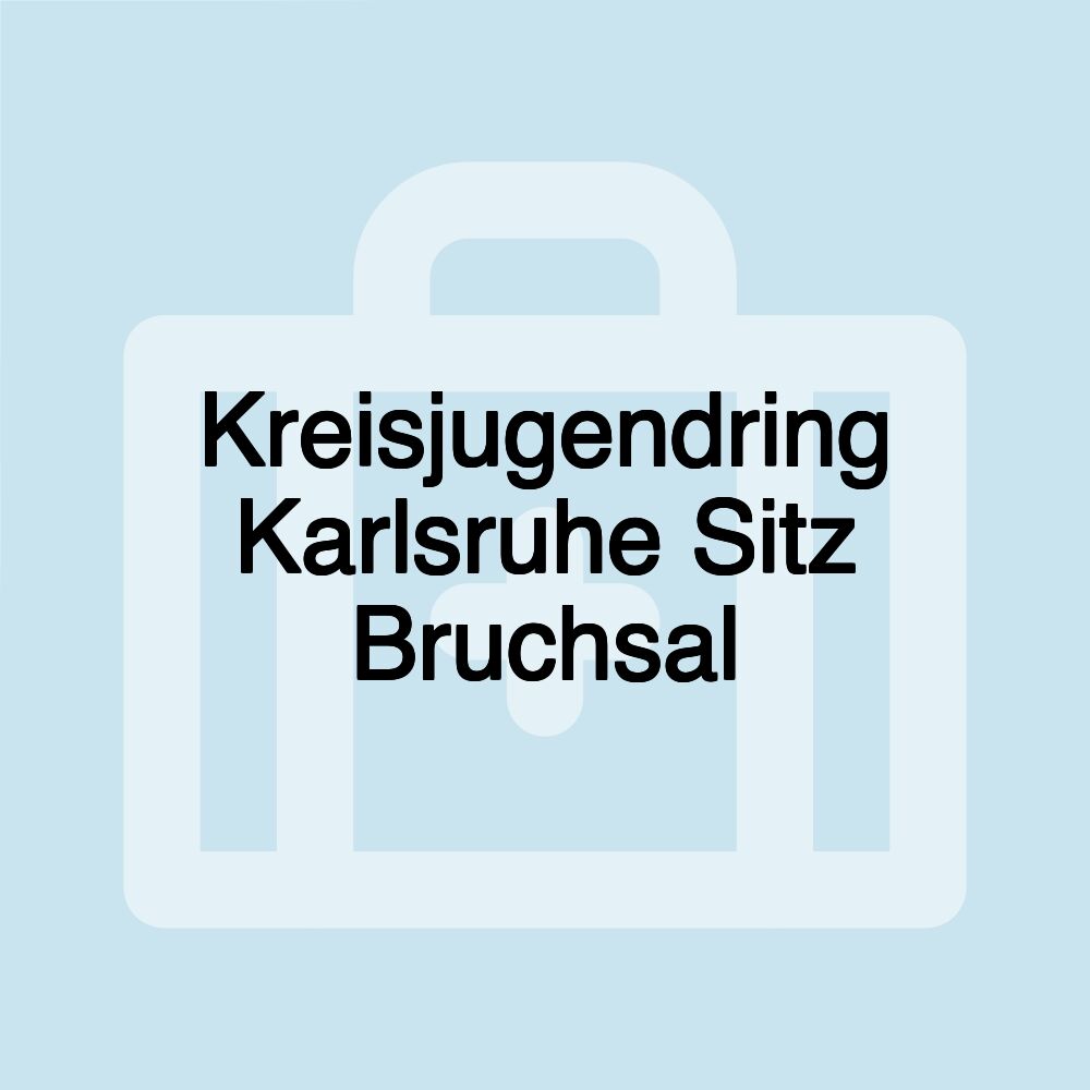 Kreisjugendring Karlsruhe Sitz Bruchsal