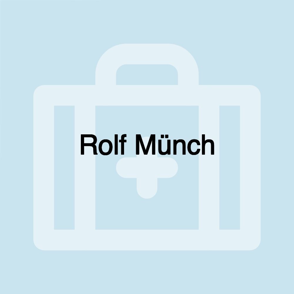 Rolf Münch