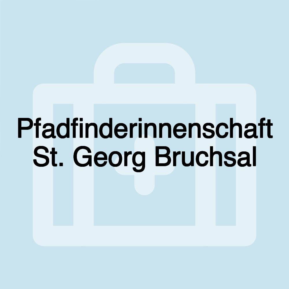 Pfadfinderinnenschaft St. Georg Bruchsal