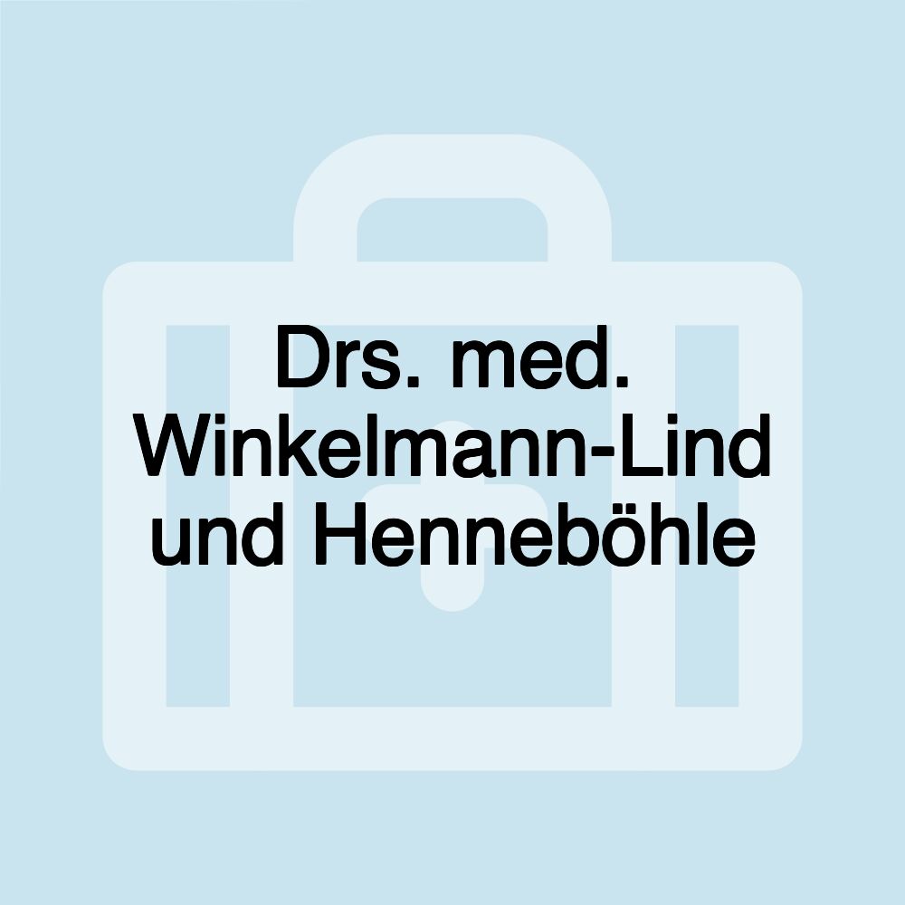 Drs. med. Winkelmann-Lind und Henneböhle