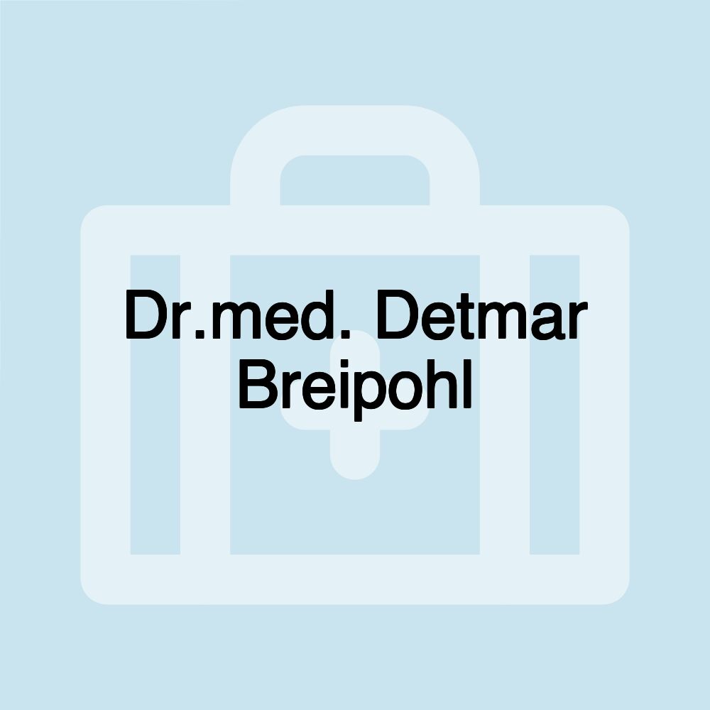 Dr.med. Detmar Breipohl