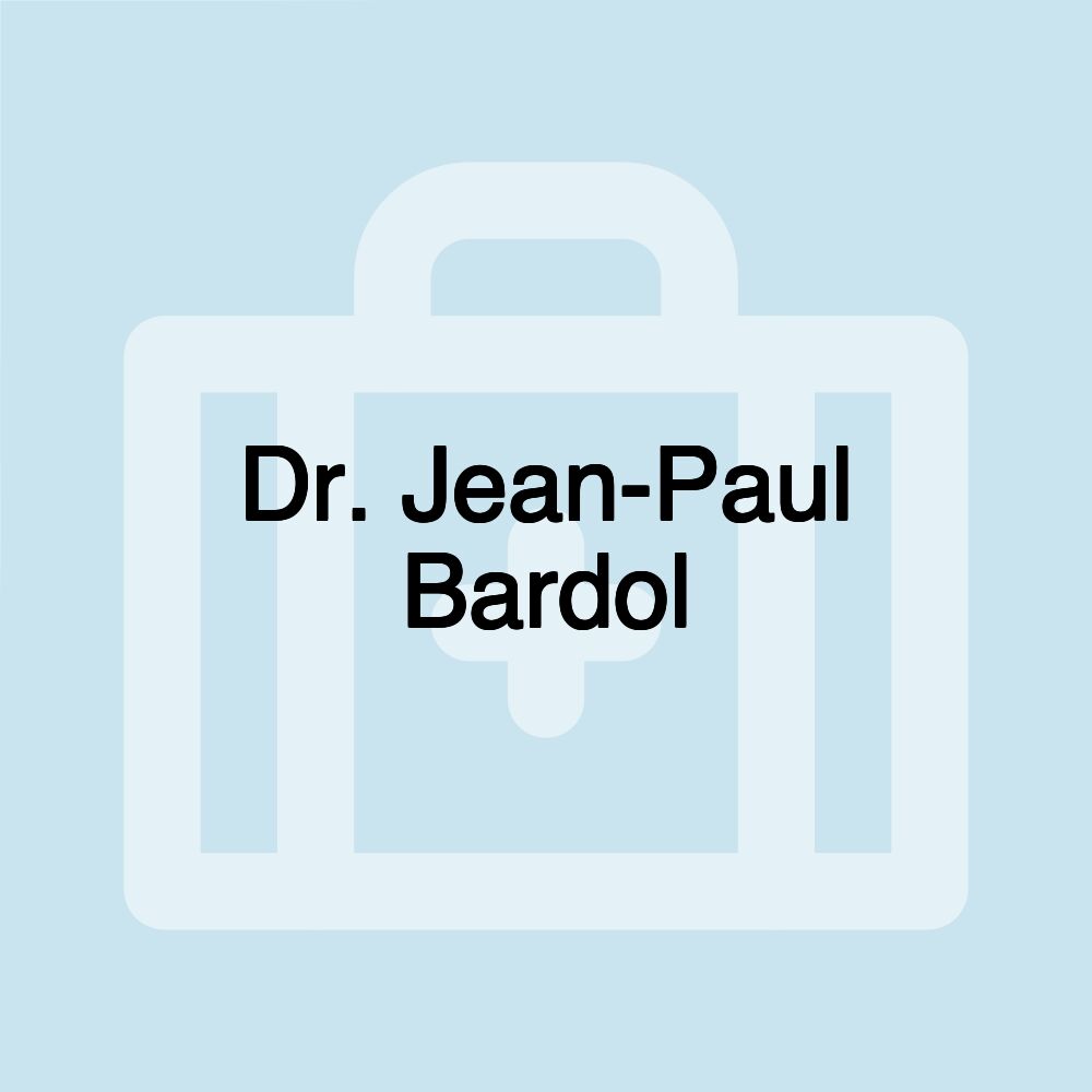 Dr. Jean-Paul Bardol