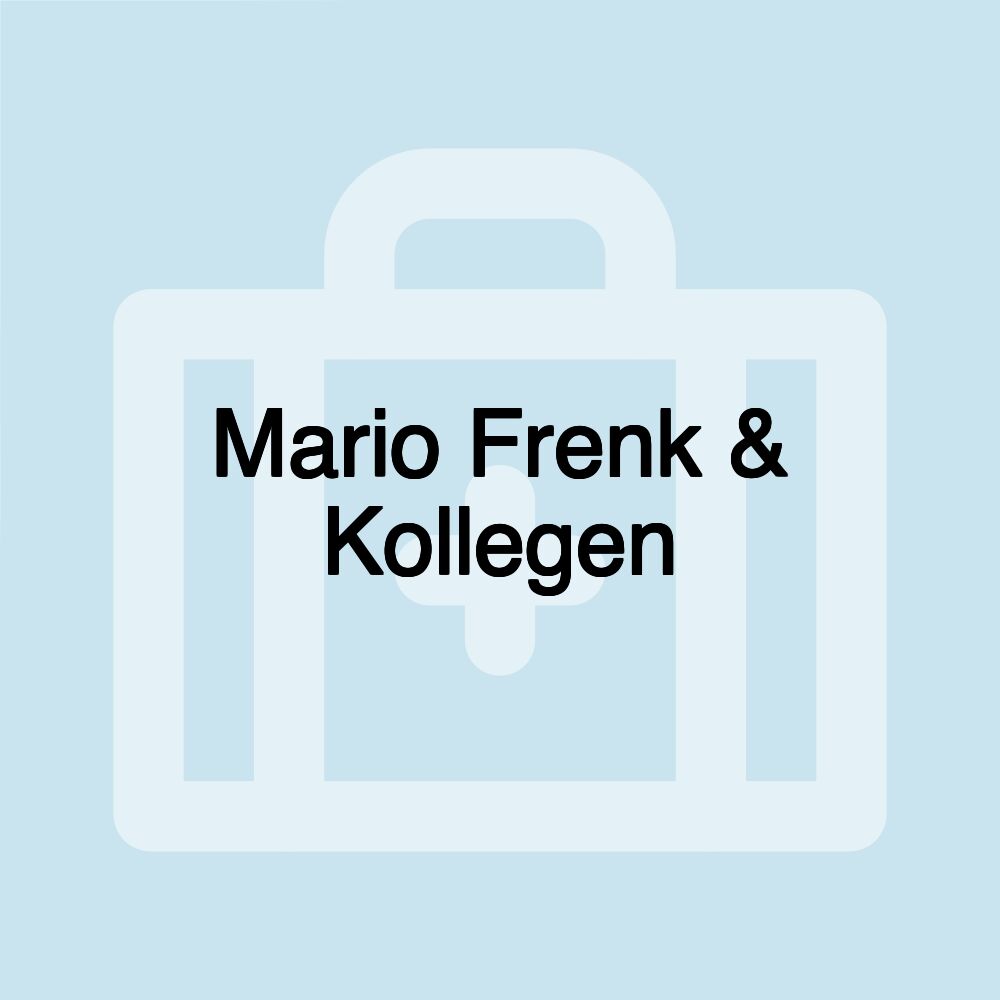 Mario Frenk & Kollegen