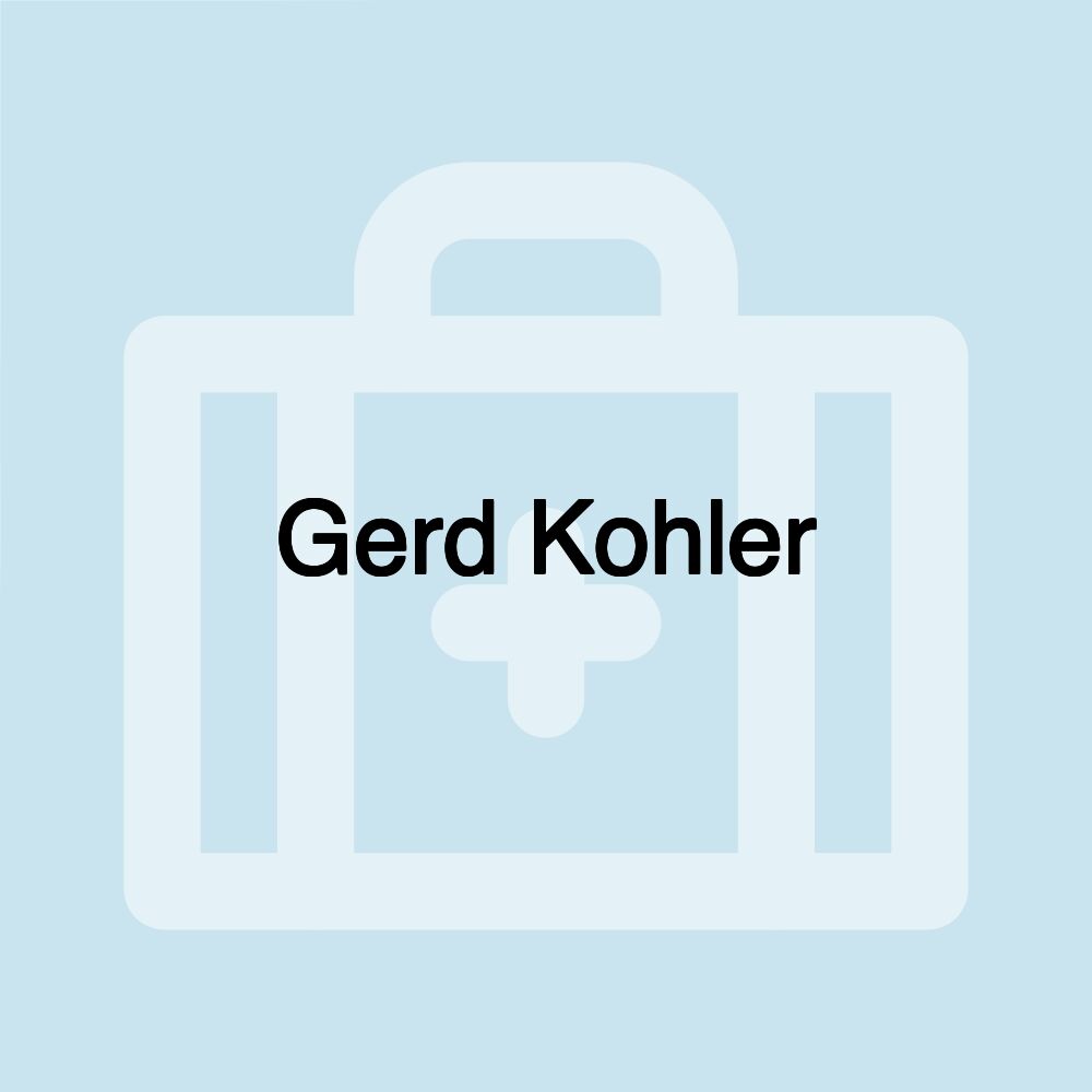 Gerd Kohler