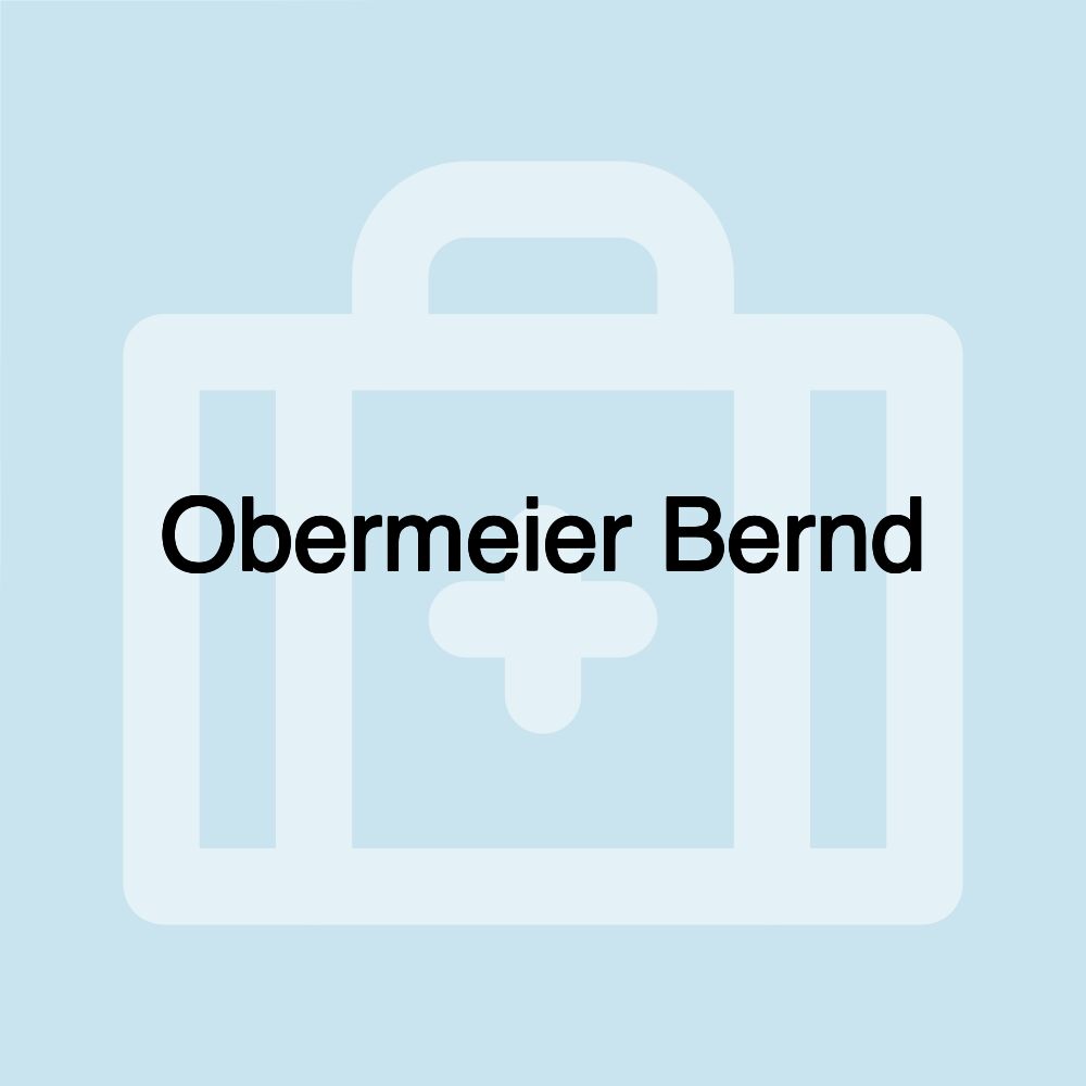 Obermeier Bernd