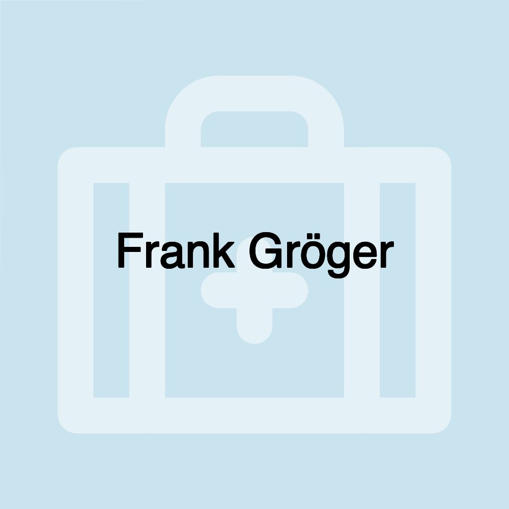 Frank Gröger