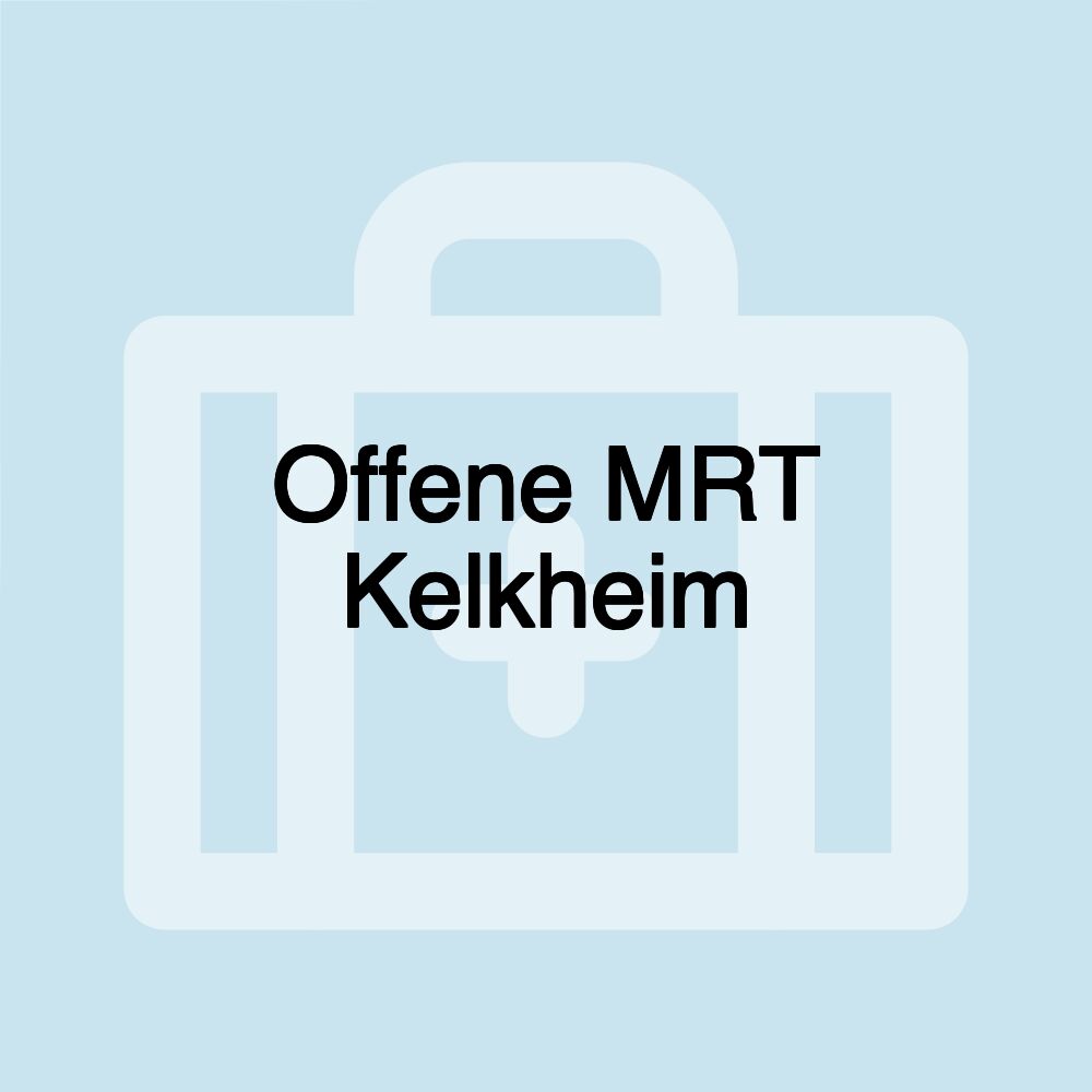 Offene MRT Kelkheim