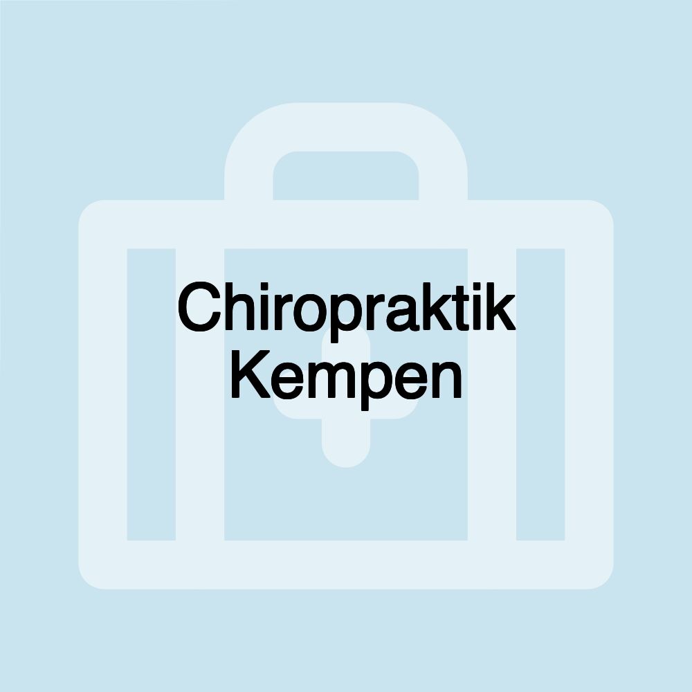 Chiropraktik Kempen