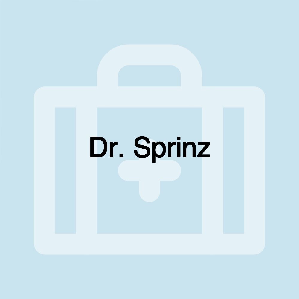 Dr. Sprinz