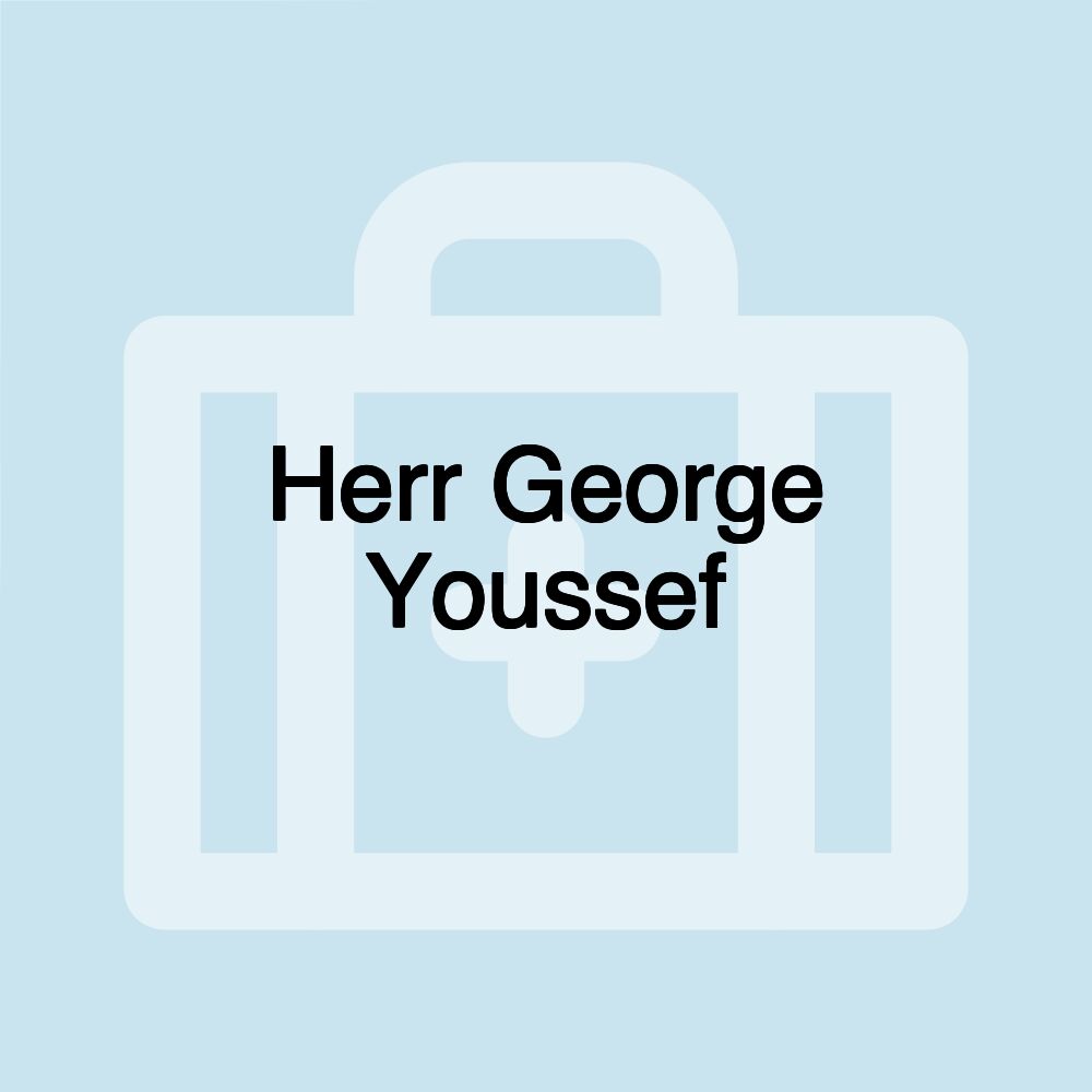 Herr George Youssef