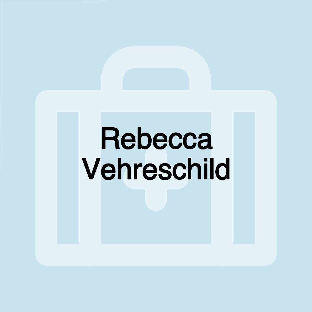 Rebecca Vehreschild