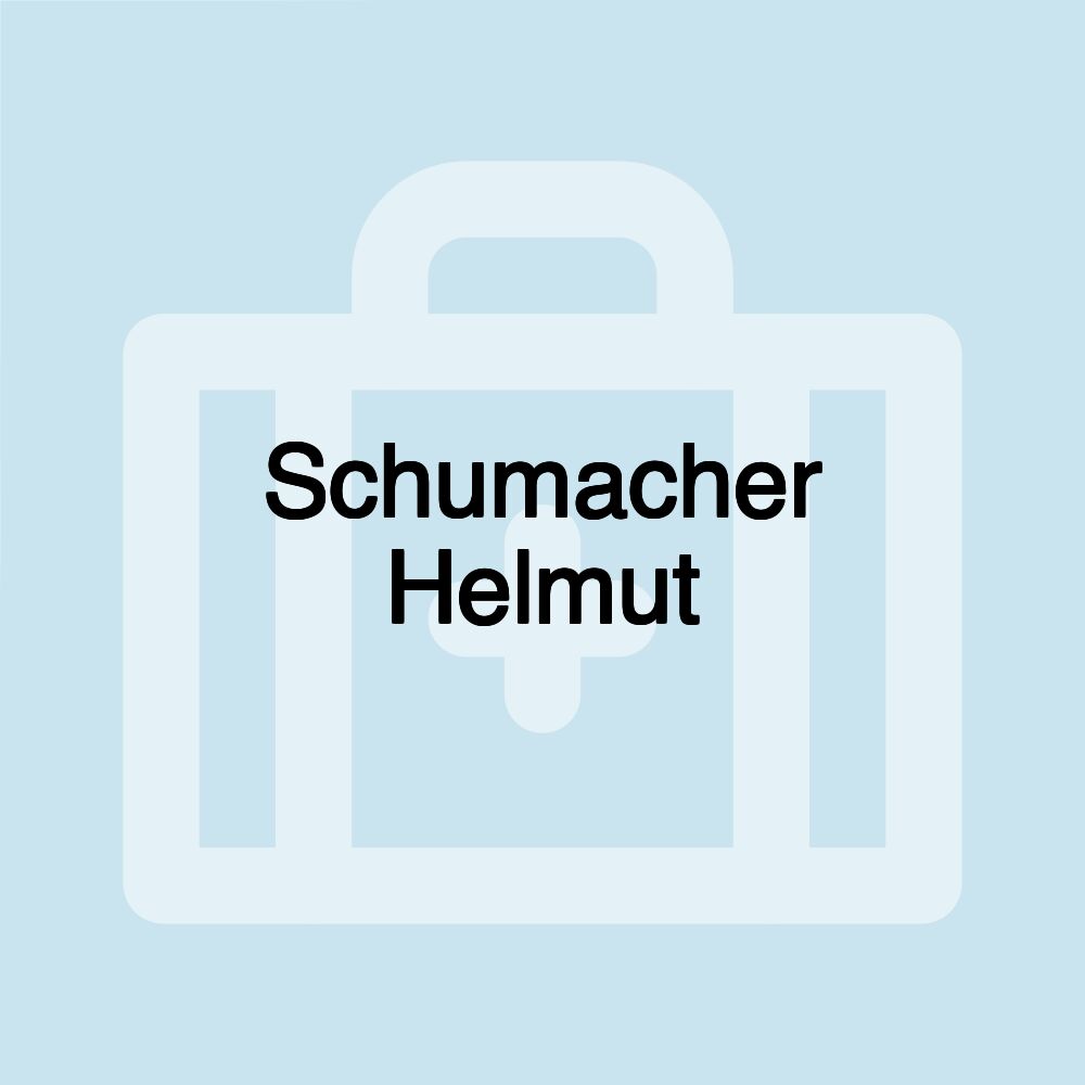 Schumacher Helmut