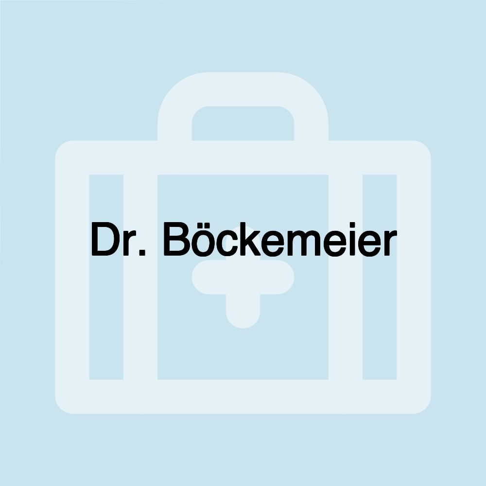 Dr. Böckemeier