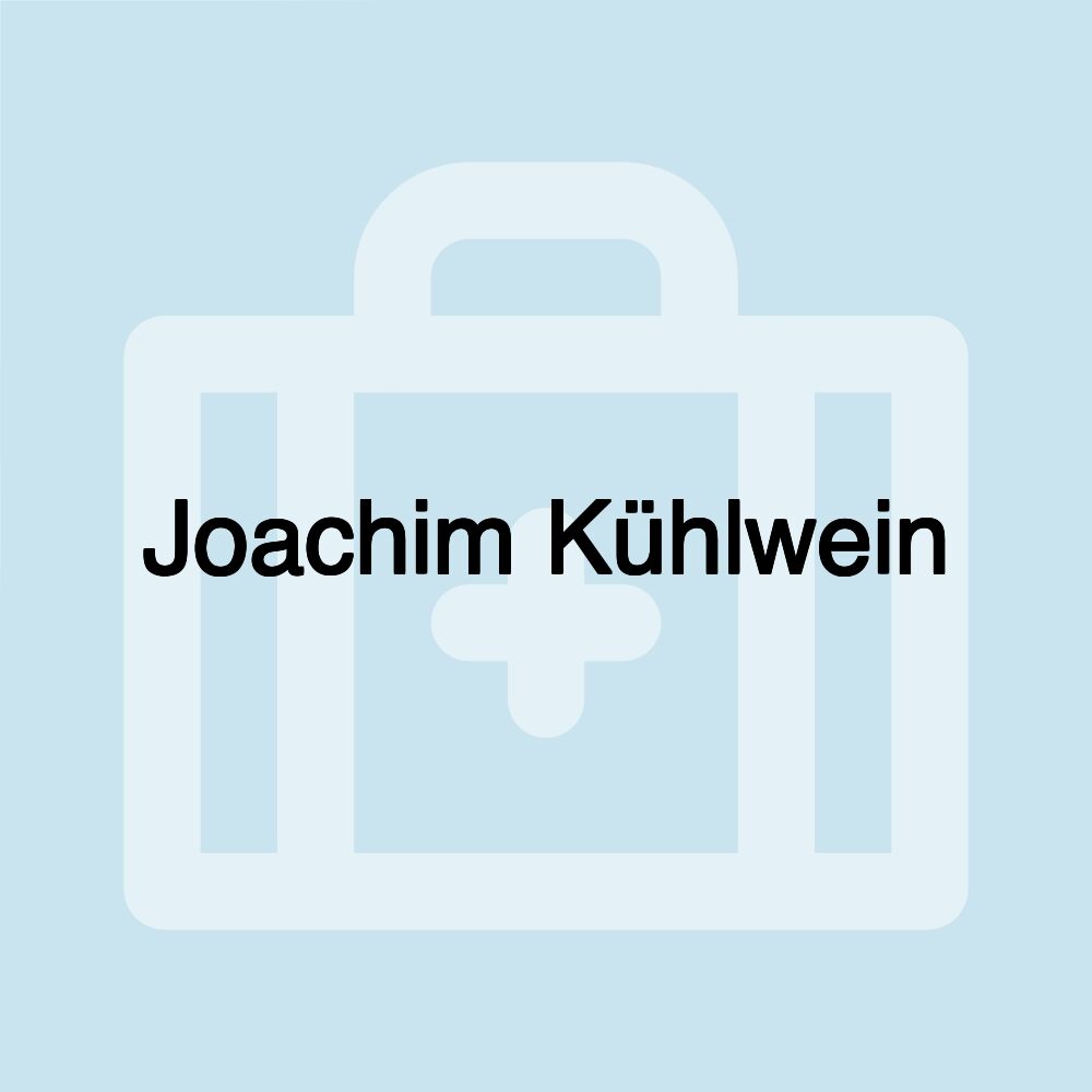 Joachim Kühlwein