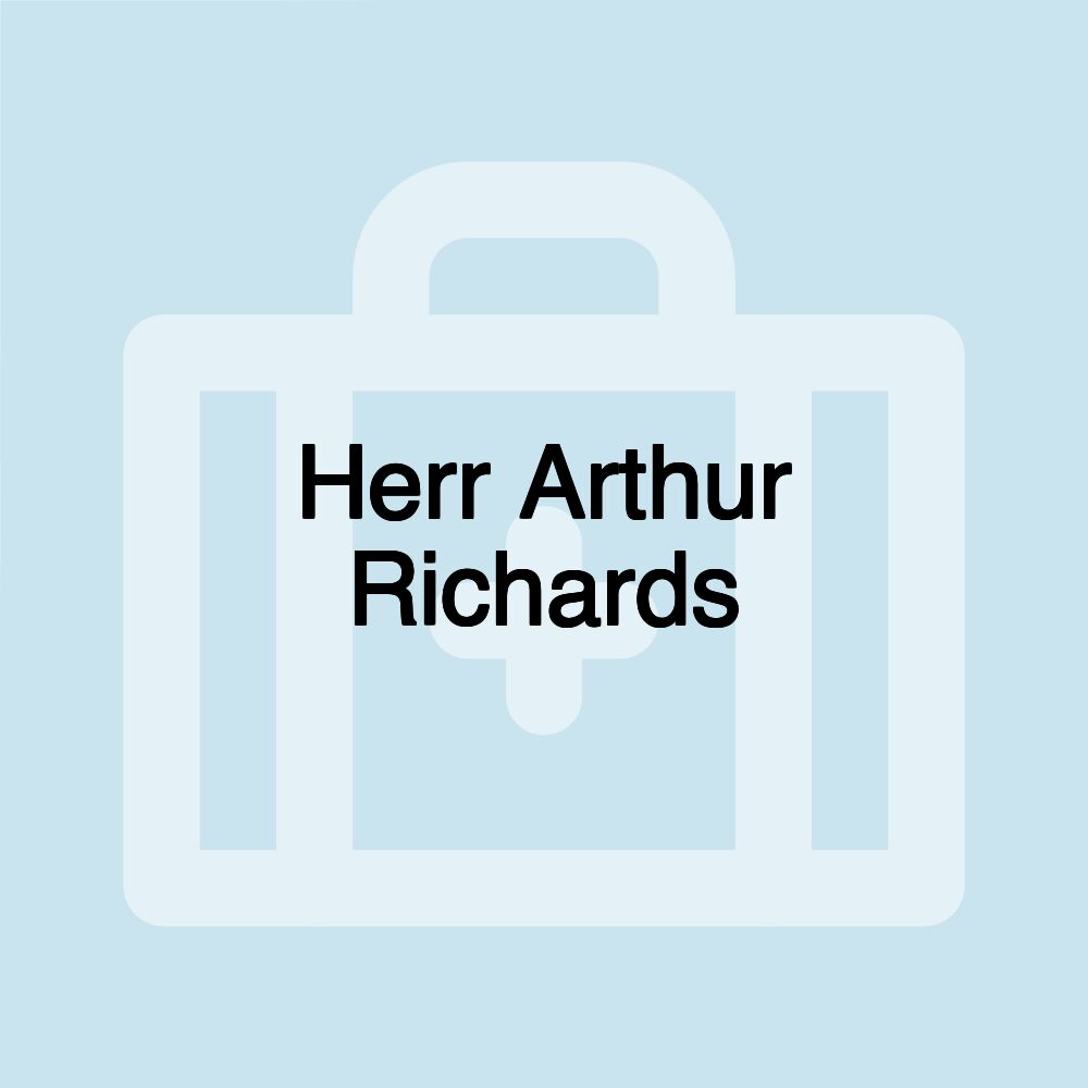 Herr Arthur Richards