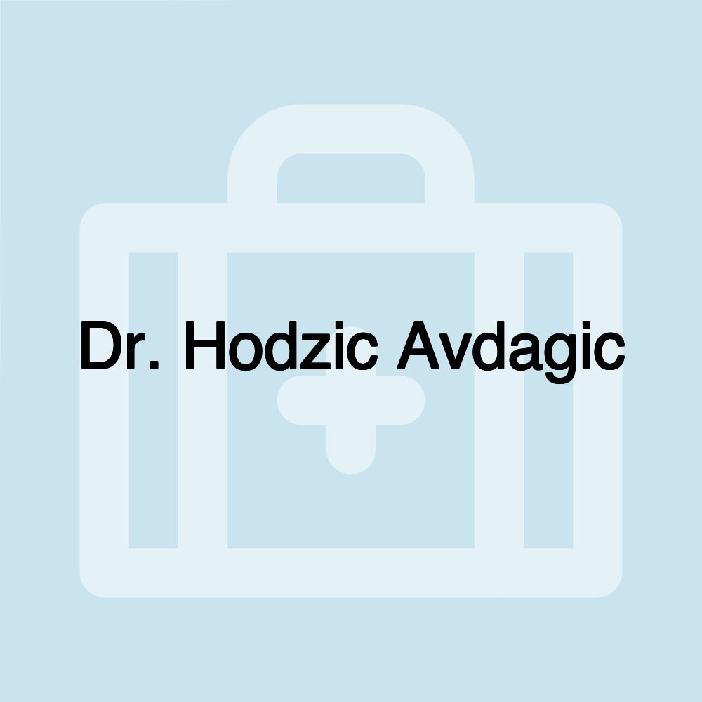 Dr. Hodzic Avdagic