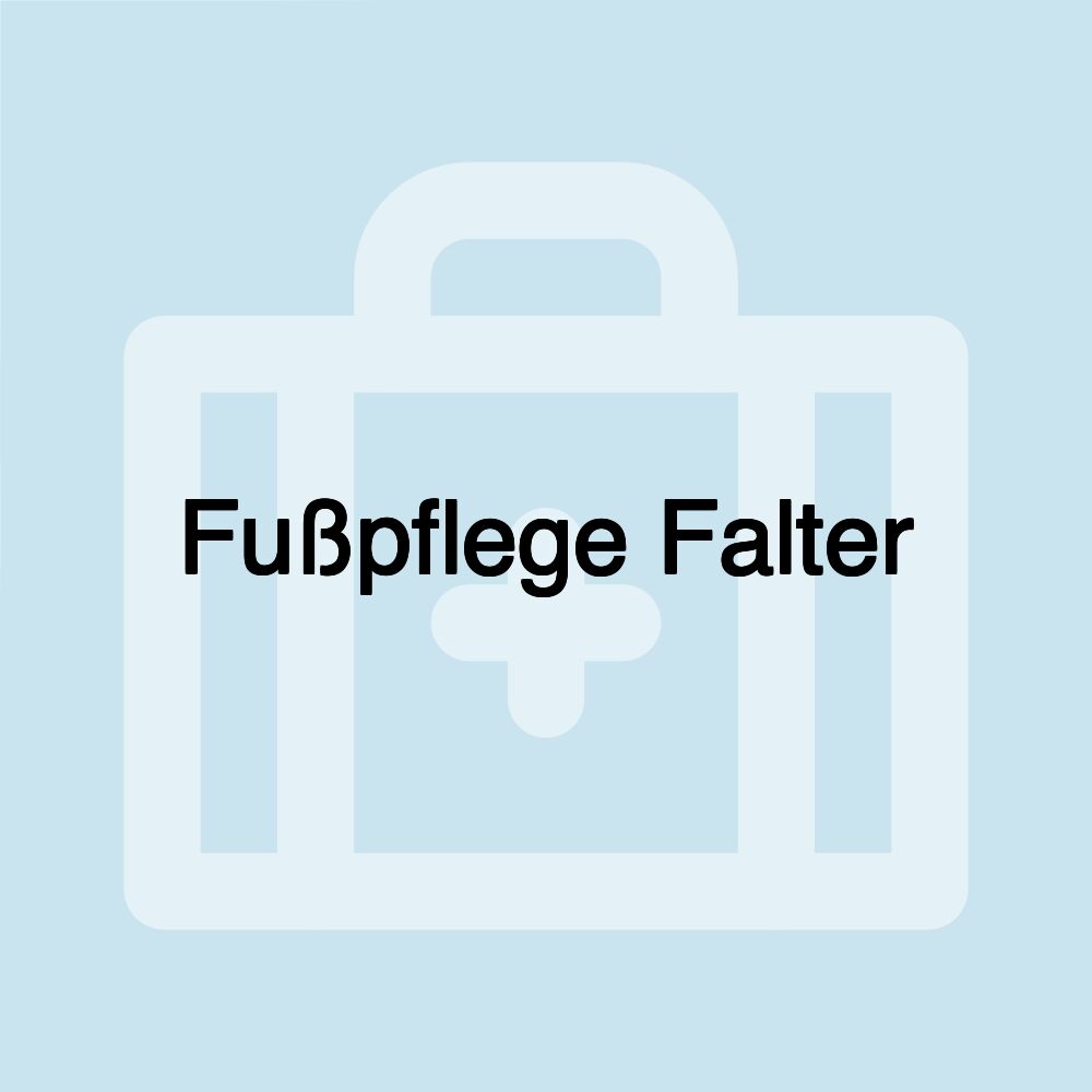 Fußpflege Falter