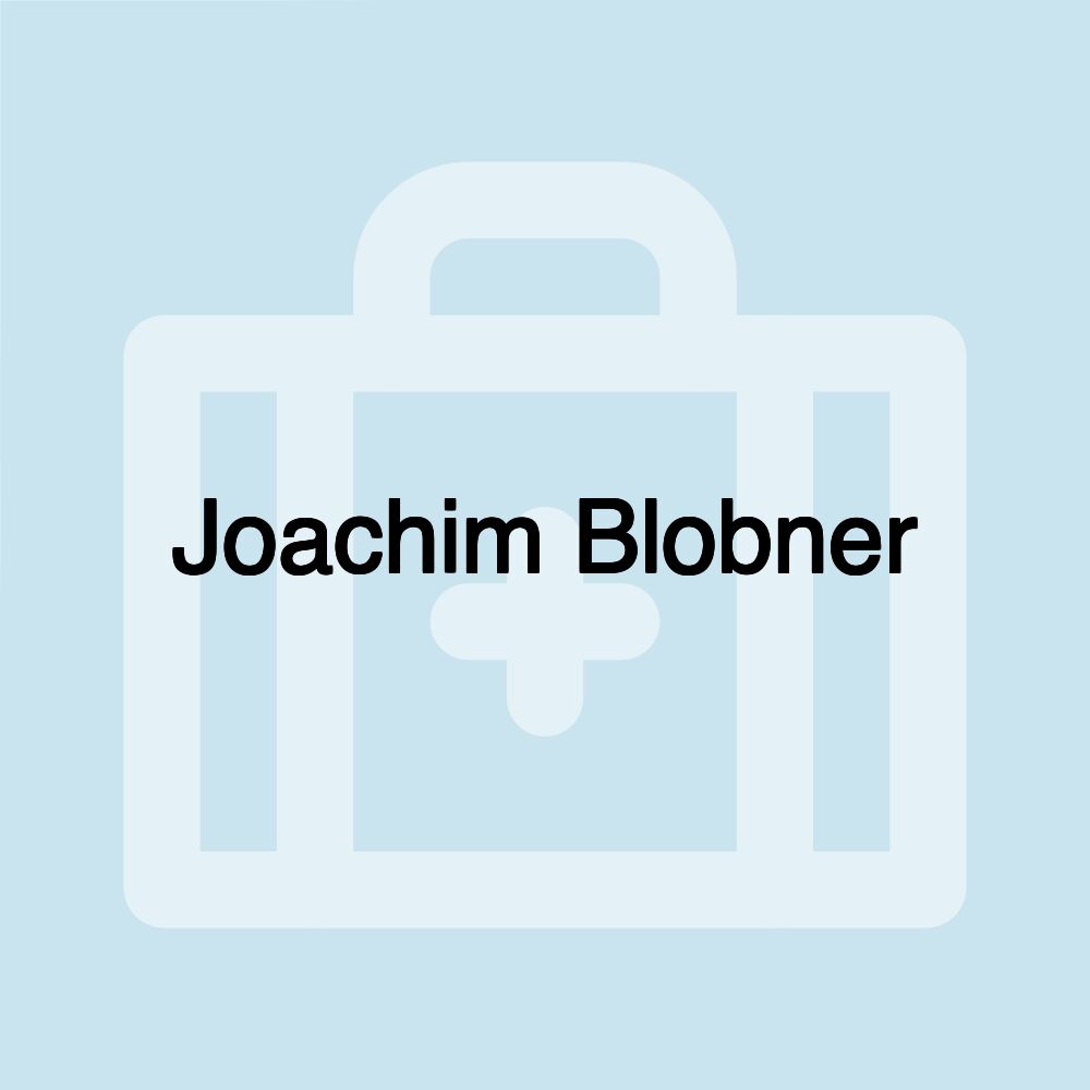 Joachim Blobner