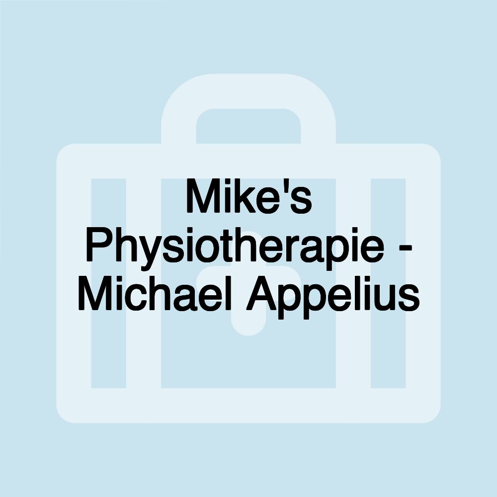 Mike's Physiotherapie - Michael Appelius