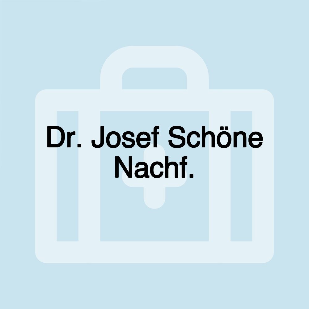 Dr. Josef Schöne Nachf.