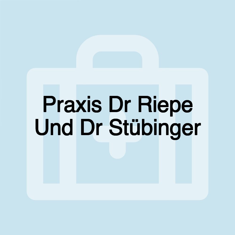 Praxis Dr Riepe Und Dr Stübinger