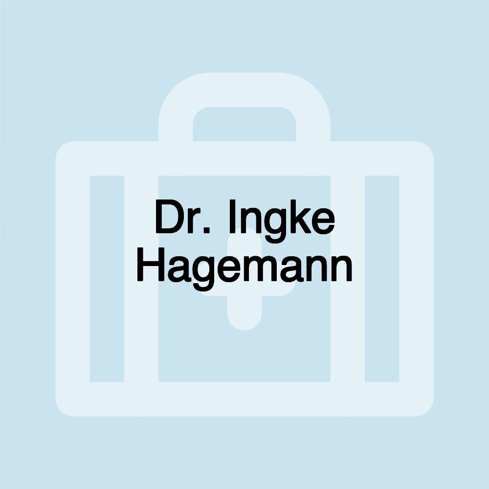 Dr. Ingke Hagemann