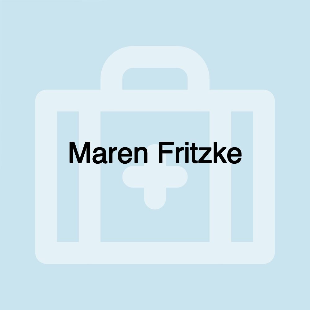 Maren Fritzke