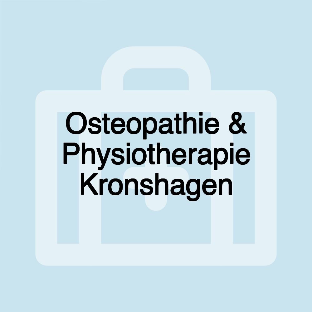 Osteopathie & Physiotherapie Kronshagen