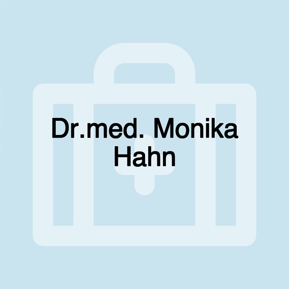 Dr.med. Monika Hahn