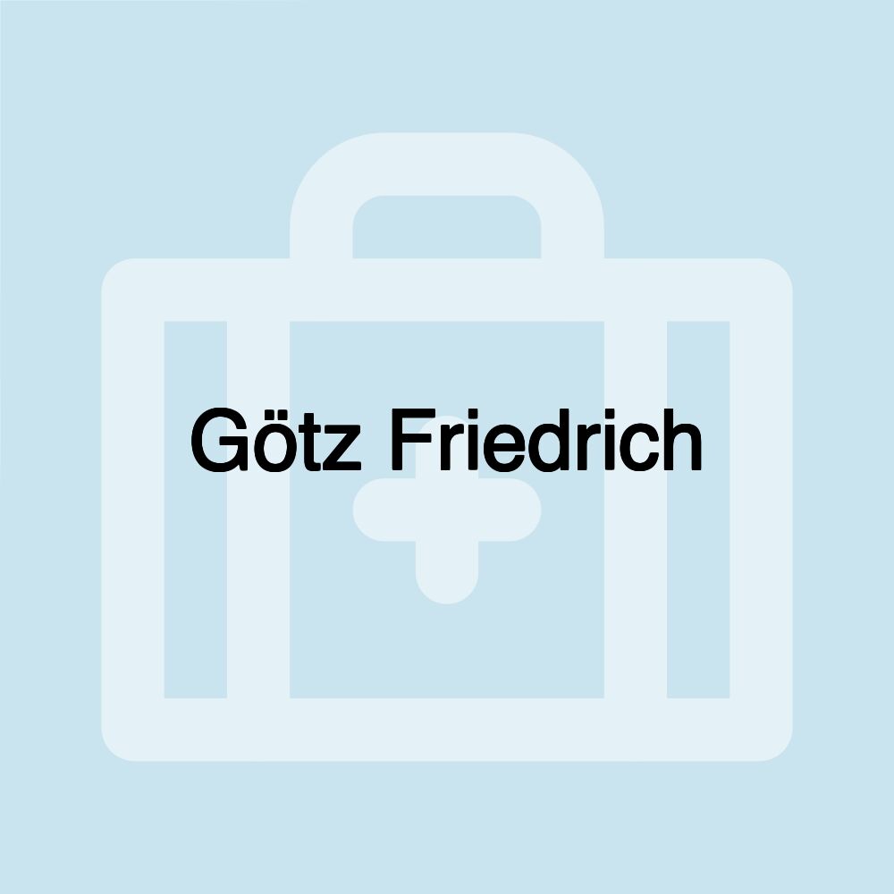 Götz Friedrich