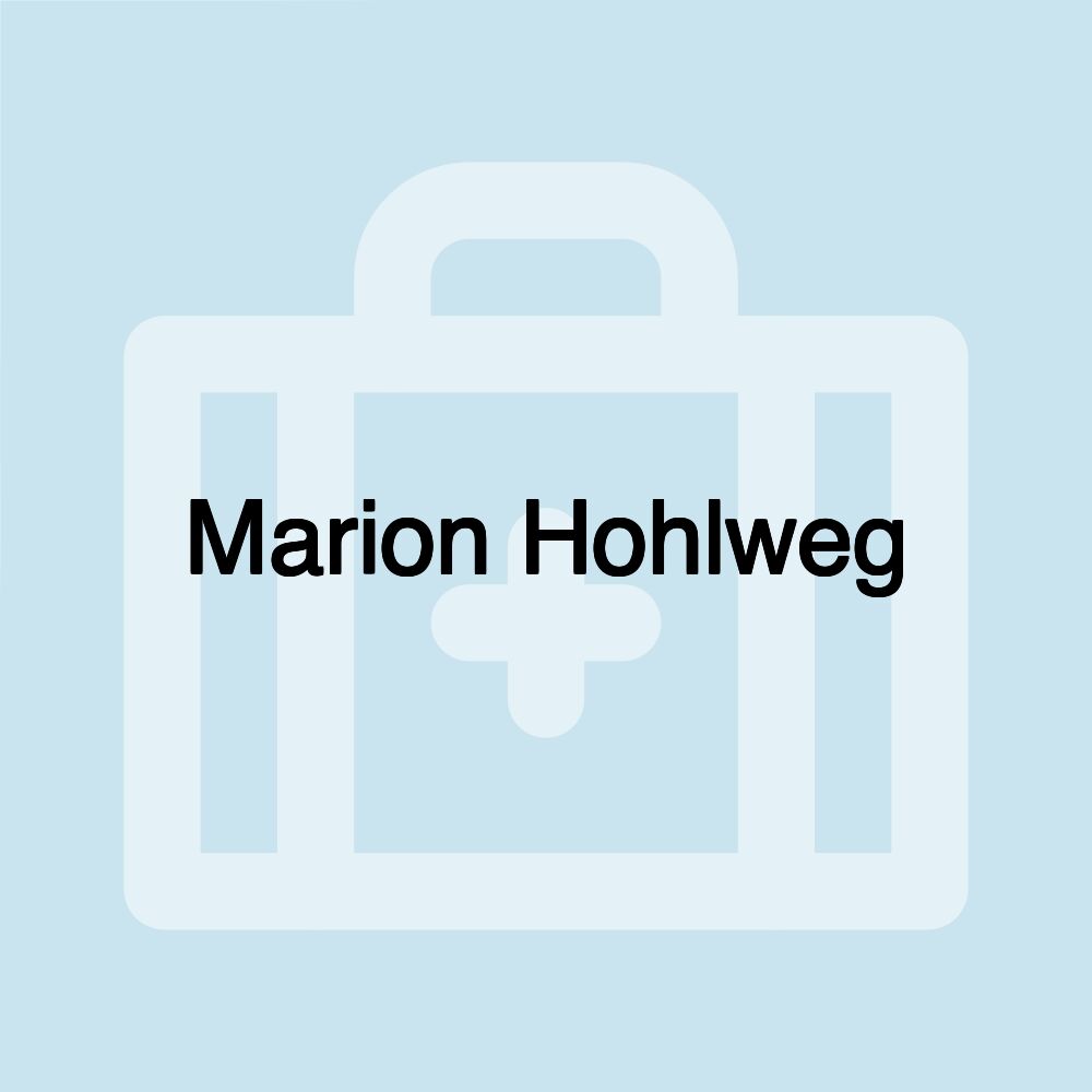 Marion Hohlweg