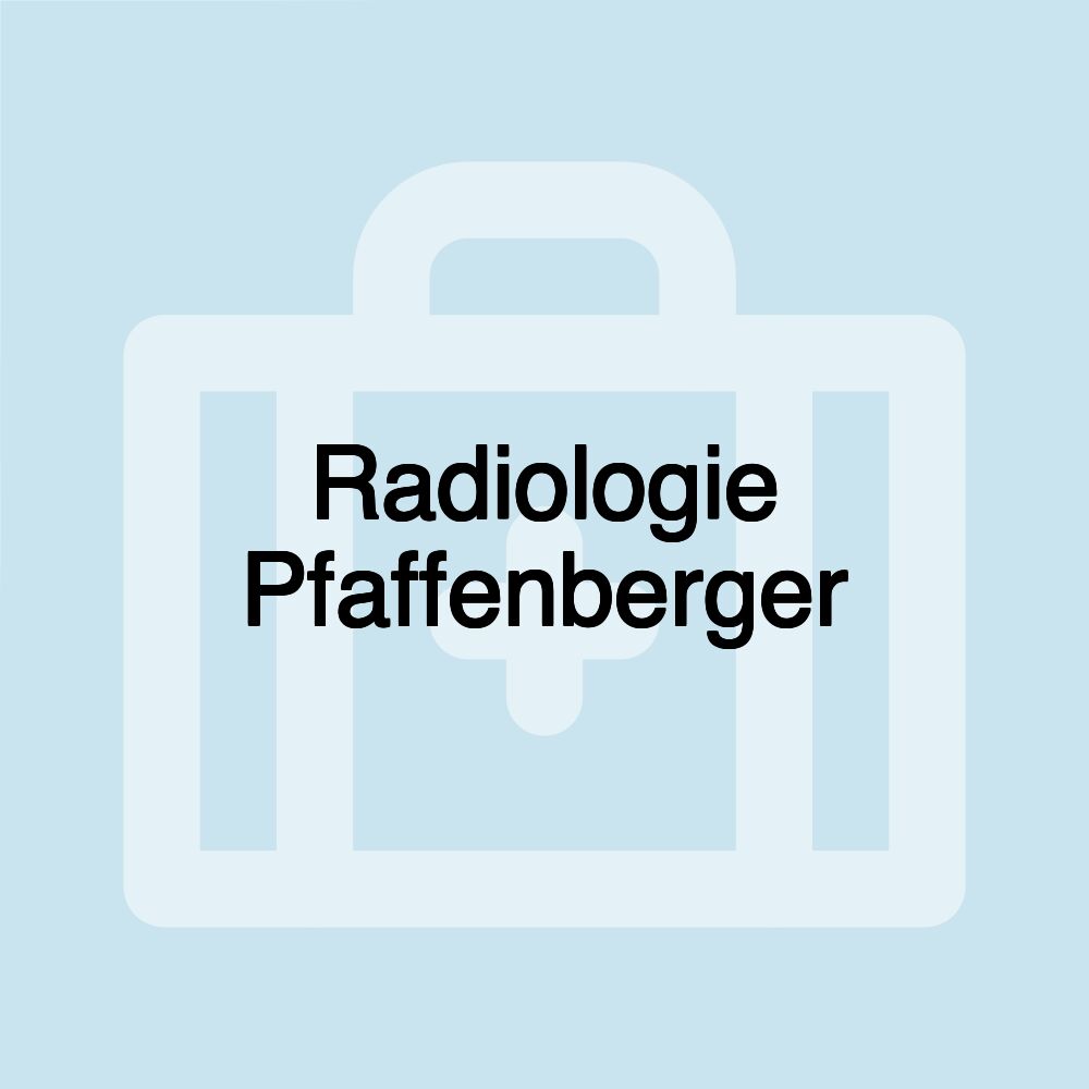 Radiologie Pfaffenberger