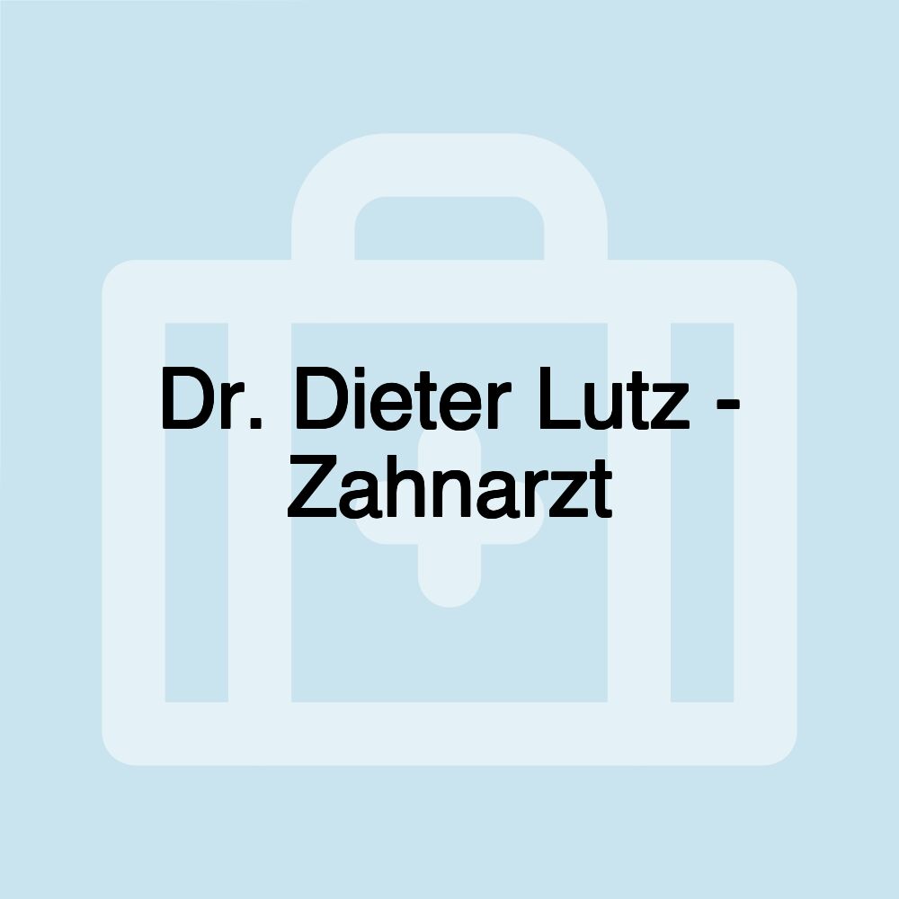 Dr. Dieter Lutz - Zahnarzt