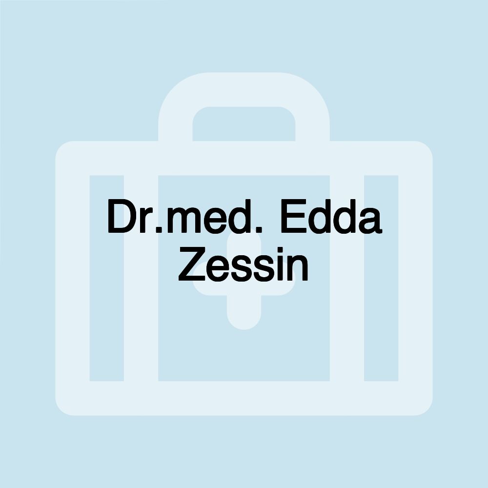 Dr.med. Edda Zessin