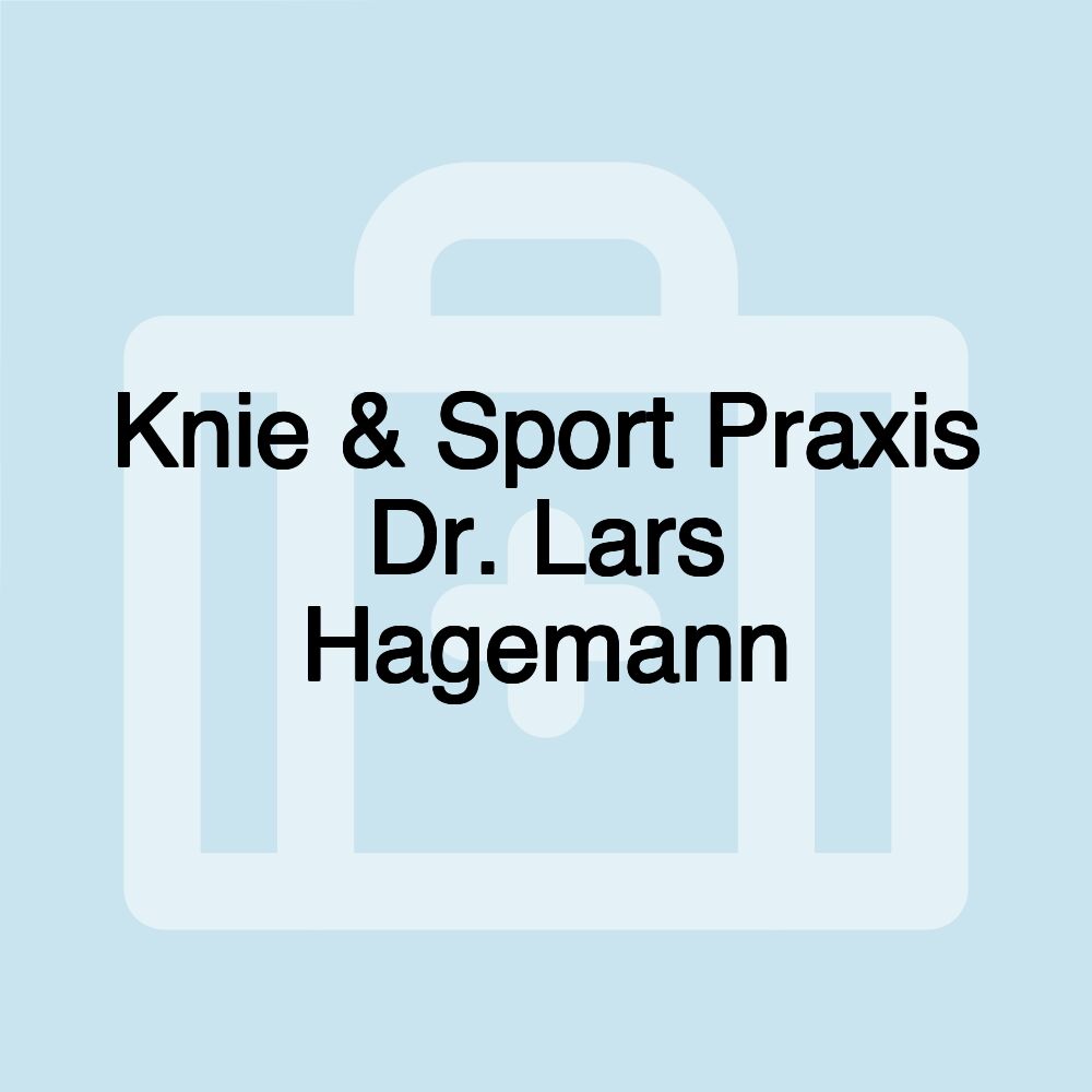 Knie & Sport Praxis Dr. Lars Hagemann