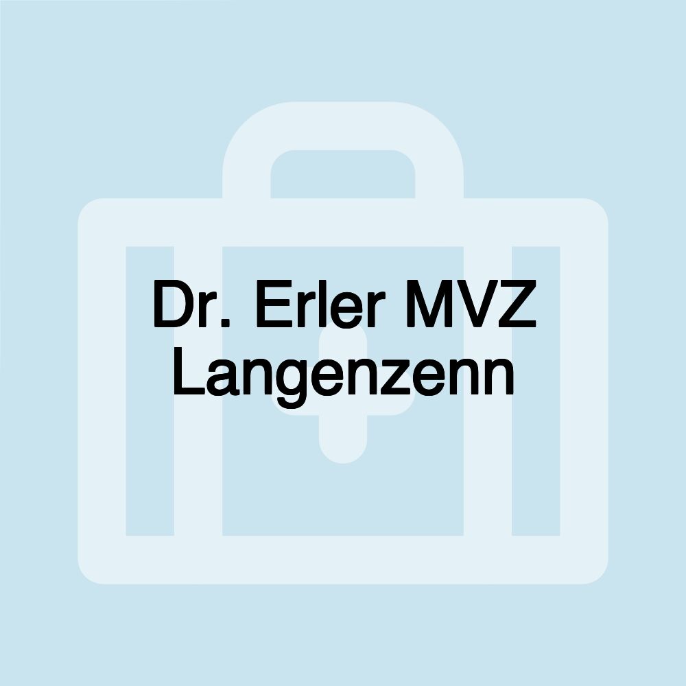 Dr. Erler MVZ Langenzenn