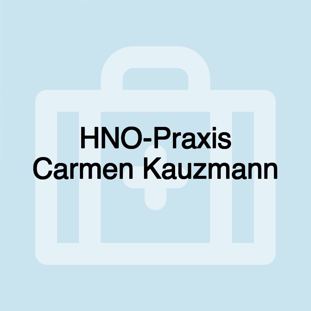 HNO-Praxis Carmen Kauzmann