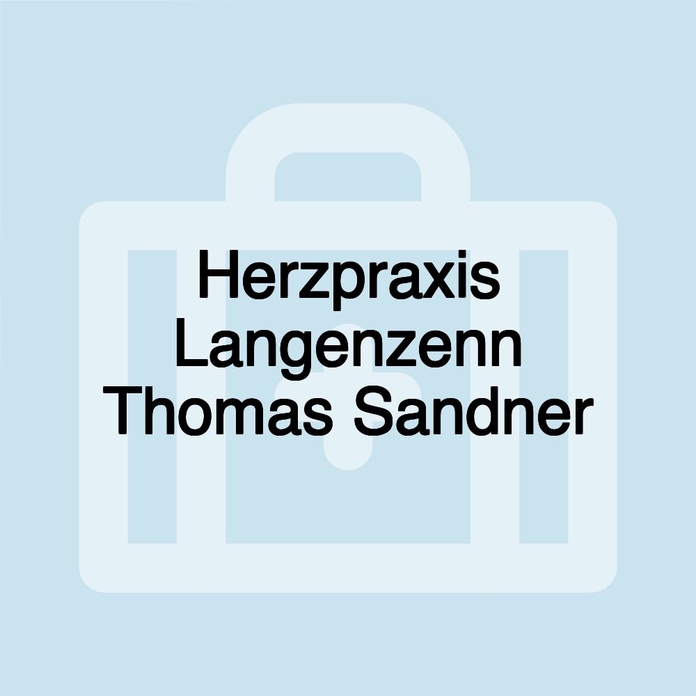 Herzpraxis Langenzenn Thomas Sandner