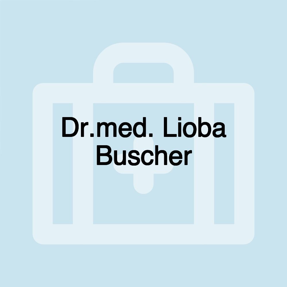 Dr.med. Lioba Buscher