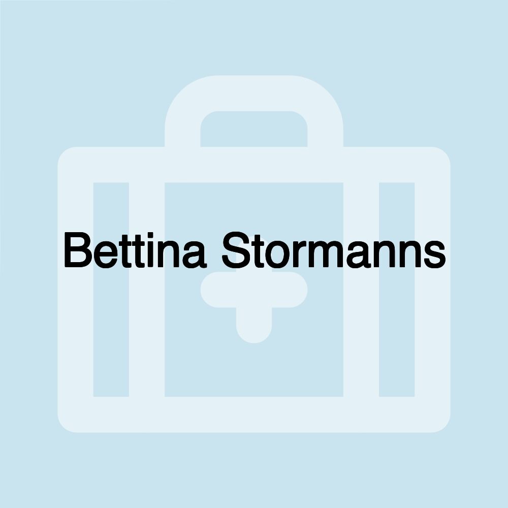 Bettina Stormanns