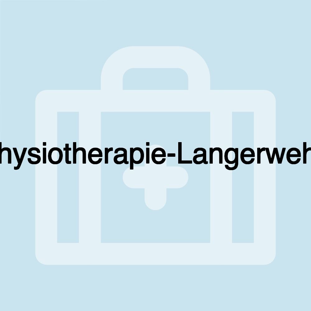 Physiotherapie-Langerwehe