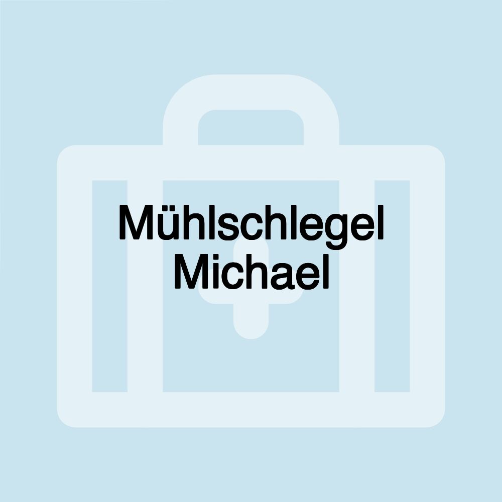 Mühlschlegel Michael