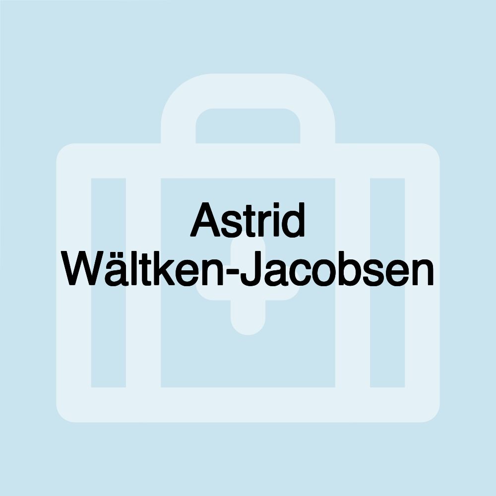 Astrid Wältken-Jacobsen