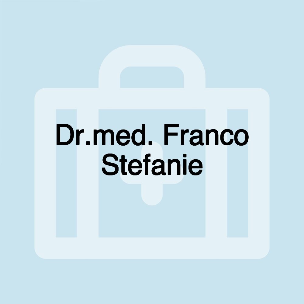 Dr.med. Franco Stefanie