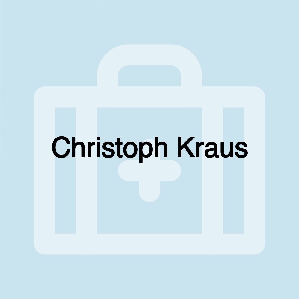 Christoph Kraus