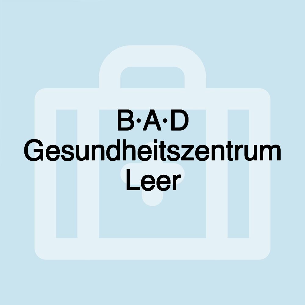 B·A·D Gesundheitszentrum Leer